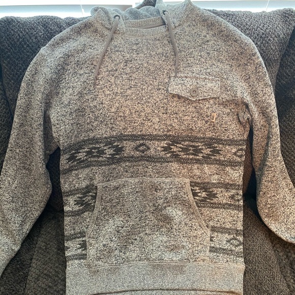Vans grey sweater style hoodie - Picture 1 of 2